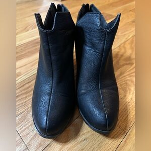 Michael Antonio Black Ankle Booties